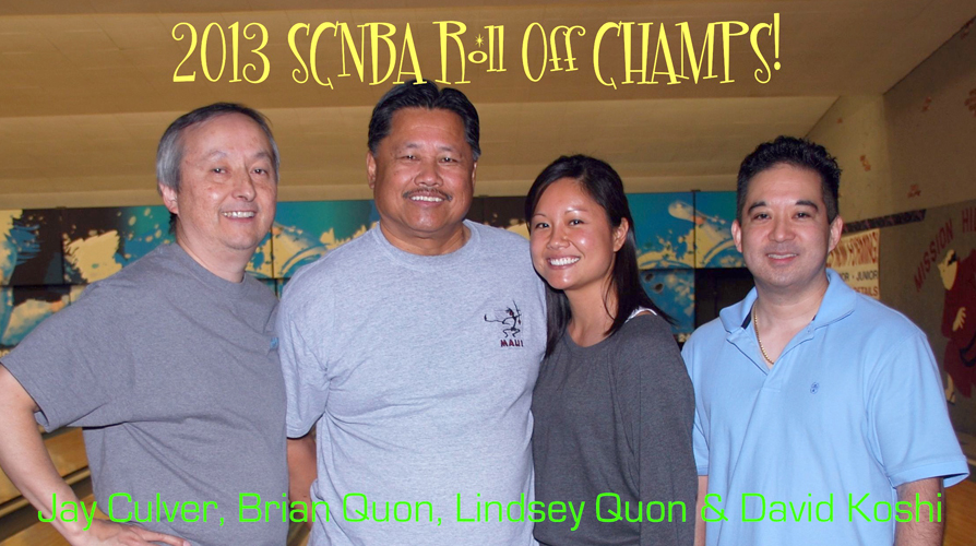 2013 SCNBA Roll Off 1st Place